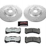 Power Stop 13-14 Ford Mustang Front Z26 Street Brake Kit (1x psbZ26-1365, 1x psbAR85151XL, 1x psbAR85151XR) thumbnail 2