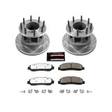 Power Stop 2012 Ford F-350 Super Duty Front Z36 Truck & Tow Brake Kit (1x psbZ36-1631, 1x psbAR82128XL, 1x psbAR82128XR, 1x psbPBK067) thumbnail 2