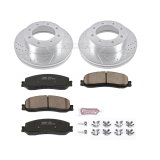 Power Stop 2012 Ford F-350 Super Duty Front Z23 Evolution Brake Kit (1x psbZ23-1631, 1x psbAR85107XL, 1x psbAR85107XR) thumbnail 9