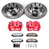 Power Stop 05-07 Ford F-250 Super Duty Front Z36 Truck & Tow Kit w/Cals (1x psbS5022, 1x psbZ36-1069, 1x psbAR85115XL, 1x psbAR85115XR) thumbnail 3