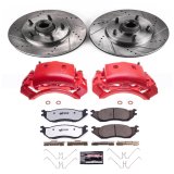 Power Stop 04-06 Ford E-150 Front Z36 Truck & Tow Kit w/Cals (1x psbS4936, 1x psbZ36-1045, 1x psbAR85111XL, 1x psbAR85111XR) thumbnail 8
