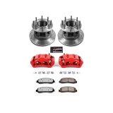 Power Stop 05-07 Ford F-350 Super Duty Front Z36 Truck & Tow Kit w/Cals (1x psbS4996, 1x psbZ36-1069, 1x psbAR85117XL, 1x psbAR85117XR) thumbnail 5