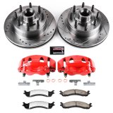 Power Stop 2007 Ford E-150 Front Z36 Truck & Tow Kit w/Cals (1x psbZ36-655, 1x psbS4614, 1x psbAR8546XL, 1x psbAR8546XR) thumbnail 8