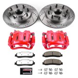 Power Stop 12-13 Ford F-250 Super Duty Front Z36 Truck & Tow Kit w/Cals (1x psbZ36-1631, 1x psbS5022, 1x psbAR85138XL, 1x psbAR85138XR) thumbnail 7