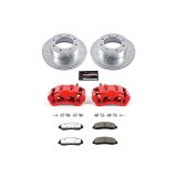 Power Stop 2012 Ford F-350 Super Duty Front Z36 Truck & Tow Brake Kit w/Calipers (Bundled Kit) thumbnail 2