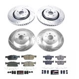 Power Stop 17-20 Lincoln MKZ Front & Rear Z23 Evolution Brake Kit (1x psbK7144, 1x psbK8960) thumbnail 8