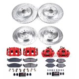 Power Stop 2010 Lincoln MKT Front & Rear Z23 Evolution Kit w/Cals (1x psbS5214, 1x psbK5509, 1x psbK8846) thumbnail 6
