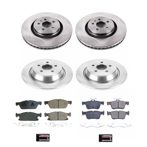 Power Stop 17-20 Lincoln MKZ Front & Rear Autospecialty Brake Kit (1x psbKOE7144, 1x psbKOE8960) thumbnail 9