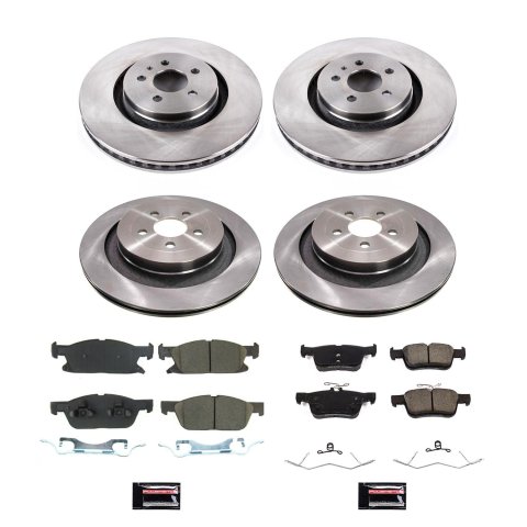 Power Stop 19-21 Lincoln Nautilus Front & Rear Autospecialty Brake Kit (1x psbKOE8321, 1x psbKOE8544) thumbnail 9