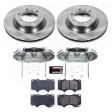 PowerStop Z17 Evolution Plus Stock Replacement Brake Kits with Calipers for 2015-2024 4RUNNER, 2016-2023 GX460 - KCOE5873A Disc Kits, Autospecialty Calipers, Front, Solid Surface Rotors, Cast Iron Calipers, Lexus, Toyota, Kit thumbnail 4