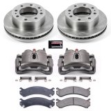 Power Stop 07-10 GMC Sierra 3500 HD Front Autospecialty Kit w/Cals (1x psbL4816, 1x psbL4817, 1x psbKOE2071) thumbnail 1
