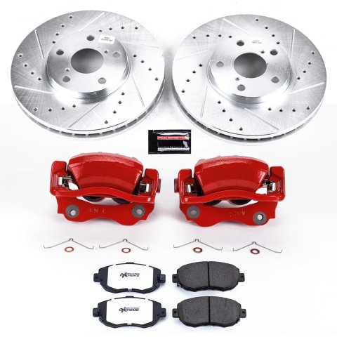 Power Stop 01-05 Lexus IS300 Front Z26 Street Kit w/Cals (1x psbS2778, 1x psbK1077-26) thumbnail 8