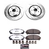 Power Stop 18-21 Lexus RX450hL Front Z36 Truck & Tow Kit w/Cals (1x psbS3352, 1x psbK7688-36) thumbnail 7