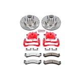 Power Stop 07-10 GMC Sierra 3500 HD Front Z36 Truck & Tow Kit w/Cals (1x psbK2071-36, 1x psbS4730) thumbnail 1