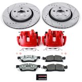 Power Stop 11-12 Jeep Gr& Cherokee Front Z26 Street Kit w/Cals (1x psbS5296A, 1x psbK5954-26) thumbnail 9