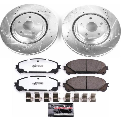 Power Stop 11-20 Toyota Sienna Front Z36 Truck & Tow Kit w/Cals (1x psbS6274, 1x psbK4713-36) thumbnail 8