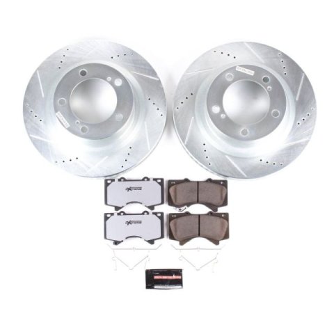 Power Stop 15-21 Toyota Tundra Front Z36 Truck & Tow Kit w/Cals (1x psbK2952-36, 1x psbS7342) thumbnail 2