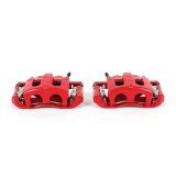 PowerStop Z36 Truck and Tow Brake Upgrade Kits with Calipers for 2006-2010 EXPLORER, MOUNTAINEER, 2007-2010 EXPLORER SPORT TRAC - KC1441-36 Disc Kits, Performance Kits, Front, Cross-drilled/Slotted Rotors, 2-piston Red Calipers, Ford, Mercury, Kit thumbnail 6