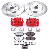 Power Stop 10-14 Subaru Outback Front Z26 Street Kit w/Cals (1x psbK285-26, 1x psbS3348) thumbnail 1