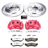 Power Stop 2009 Ford F-150 Front Z36 Truck & Tow Kit w/Cals (1x psbS4974A, 1x psbK5336-36) thumbnail 9