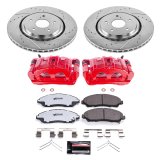 Power Stop 14-16 Acura MDX Front Z36 Truck & Tow Kit w/Cals (1x psbK6957-36, 1x psbS3826A) thumbnail 7