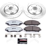 Power Stop 17-20 Honda Ridgeline Front Z36 Truck & Tow Kit w/Cals (1x psbS3826A, 1x psbK7352-36) thumbnail 5