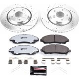 Power Stop 17-20 Honda Ridgeline Front Z36 Truck & Tow Kit w/Cals (1x psbS3826A, 1x psbK7352-36) thumbnail 8
