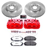 Power Stop 17-21 Jeep Cherokee Front Z36 Truck & Tow Kit w/Cals (1x psbK7414-36, 1x psbS5508) thumbnail 8