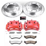 Power Stop 99-07 Ford E-350 Super Duty Rear Z36 Truck&Tow Kit w/Cals (1x psbK5203-36, 1x psbS4748) thumbnail 7