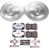 Power Stop 09-15 Cadillac CTS Rear Z26 Street Kit w/Cals (1x psbK3019-26, 1x psbS5114) thumbnail 9
