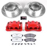 Power Stop 10-12 Ford F-450 Super Duty Rear Z36 Truck&Tow Kit w/Cals (1x psbK5579-36, 1x psbS5028) thumbnail 3