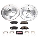 Power Stop 2019 Cadillac CTS Front & Rear Z23 Evolution Brake Kit (1x psbK7001, 1x psbK8965) thumbnail 4
