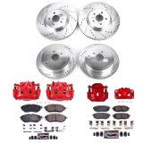 Power Stop 10-14 Subaru Outback Front & Rear Z23 Coated Brake Kit w/Calipers (1x psbK5883, 1x psbK285, 1x psbS3348, 1x psbS6376) thumbnail 6