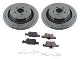 Power Stop 19-22 Ford Edge Front and Rear Z23 Evolution Brake Kit (1x psbK8542, 1x psbK8544) thumbnail 1