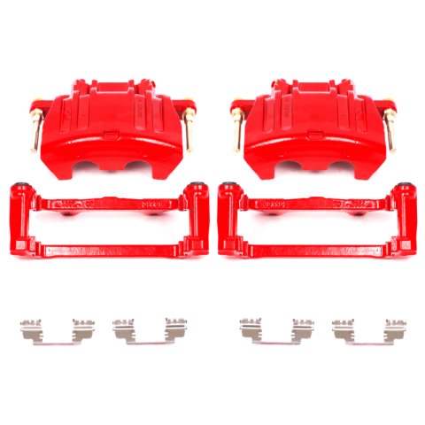 Power Stop 05-11 Chrysler 300 Front & Rear Z26 Street Warrior Brake Kit w/Calipers (1x psbK1720-26, 1x psbK2560-26, 1x psbS5016, 1x psbS4992)