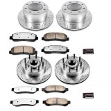 Power Stop 07-10 Ford F-350 Super Duty Front and Rear Z36 Truck & Tow Brake Kit (Bundled Kit) thumbnail 8