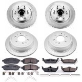 Power Stop 06-08 Lincoln Mark LT Front and Rear Z17 Coated Brake Kit (2x psbAR8594EVC, 1x psbCRK1950, 1x psb17-1011) thumbnail 4