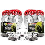 Power Stop 07-09 BMW 335i Front and Rear Z26 Street Kit w/Cals (1x psbK5281-26, 1x psbK045-26, 1x psbS3328, 1x psbS3334) thumbnail 8