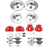 Power Stop 11-13 BMW 335is Front and Rear Z26 Street Kit w/Cals (1x psbK5982-26, 1x psbK6055-26, 1x psbS3328, 1x psbS3334) thumbnail 4