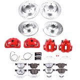 Power Stop 11-12 BMW 335i xDrive Front and Rear Z26 Street Kit w/Cals (1x psbK5982-26, 1x psbK6058-26, 1x psbS3328, 1x psbS3334) thumbnail 4