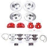 Power Stop 07-08 BMW 335xi Front and Rear Z26 Street Kit w/Cals (1x psbK3015-26, 1x psbK045-26, 1x psbS3328, 1x psbS3334) thumbnail 5
