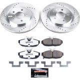 Power Stop 2012 Ford Mustang Front and Rear Z26 Street Kit w/Cals (1x psbS4926, 1x psbK4547-26, 1x psbS5128, 1x psbK5941-26) thumbnail 5