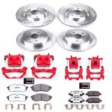 Power Stop 18-19 INFINITI Q70L Front and Rear Z26 Street Kit w/Cals (1x psbS6036, 1x psbK8021-26, 1x psbK112-26, 1x psbS2870B) thumbnail 6