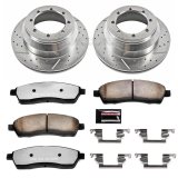 Power Stop 00-04 Ford F-350 Super Duty Front and Rear Z36 Truck & Tow Kit w/Cals (1x psbK1889-36, 1x psbK1905-36, 1x psbS4752, 1x psbS4790) thumbnail 3