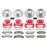 Power Stop 00-04 Ford F-350 Super Duty Front and Rear Z36 Truck & Tow Kit w/Cals (1x psbK1889-36, 1x psbK1905-36, 1x psbS4752, 1x psbS4790) thumbnail 6