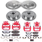 Power Stop 09-12 Suzuki Equator Front and Rear Z36 Truck & Tow Kit w/Cals (1x psbS2994, 1x psbS3122A, 1x psbK4621-36, 1x psbK142-36) thumbnail 6