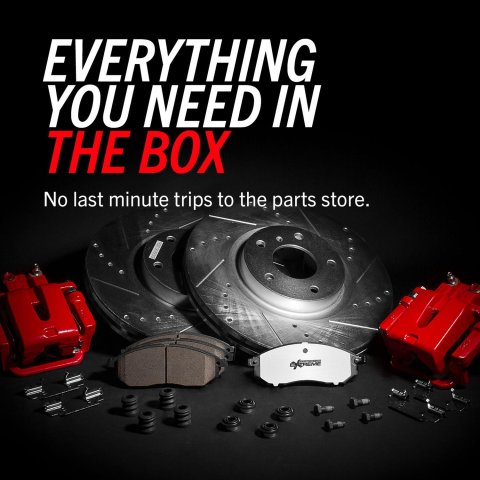 Power Stop 07-10 Saturn Outlook Front and Rear Z36 Truck & Tow Kit w/Cals (1x psbS5004, 1x psbK5262-36, 1x psbK4657-36, 1x psbS5058) thumbnail 9