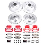 Power Stop 2007 GMC Sierra 1500 Classic Front and Rear Z36 Truck & Tow Kit w/Cals (1x psbK2067-36, 1x psbK2046-36, 1x psbS4764, 1x psbS4918) thumbnail 9