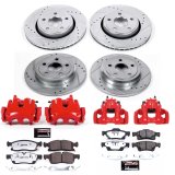 Power Stop 17-19 Jeep Grand Cherokee Front and Rear Z36 Truck & Tow Kit w/Cals (1x psbS5300, 1x psbK7412-36, 1x psbS5296, 1x psbK5950-36) thumbnail 8