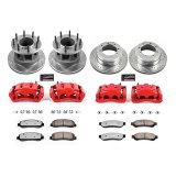 Power Stop 07-10 Ford F-350 Super Duty Front and Rear Z36 Truck & Tow Kit w/Cals (Bundled Kit) thumbnail 2